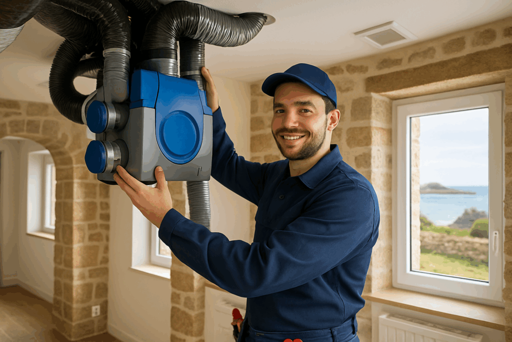 Installation VMC Hygroréglable Type B Laurent Empereur Électricien — free download