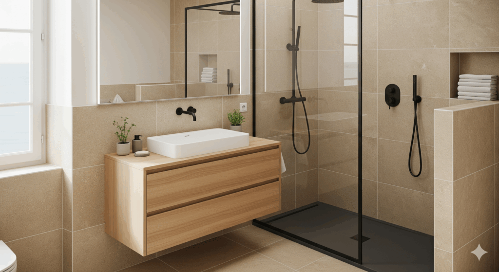 Devis salle de bain finistere nord laurent empereur