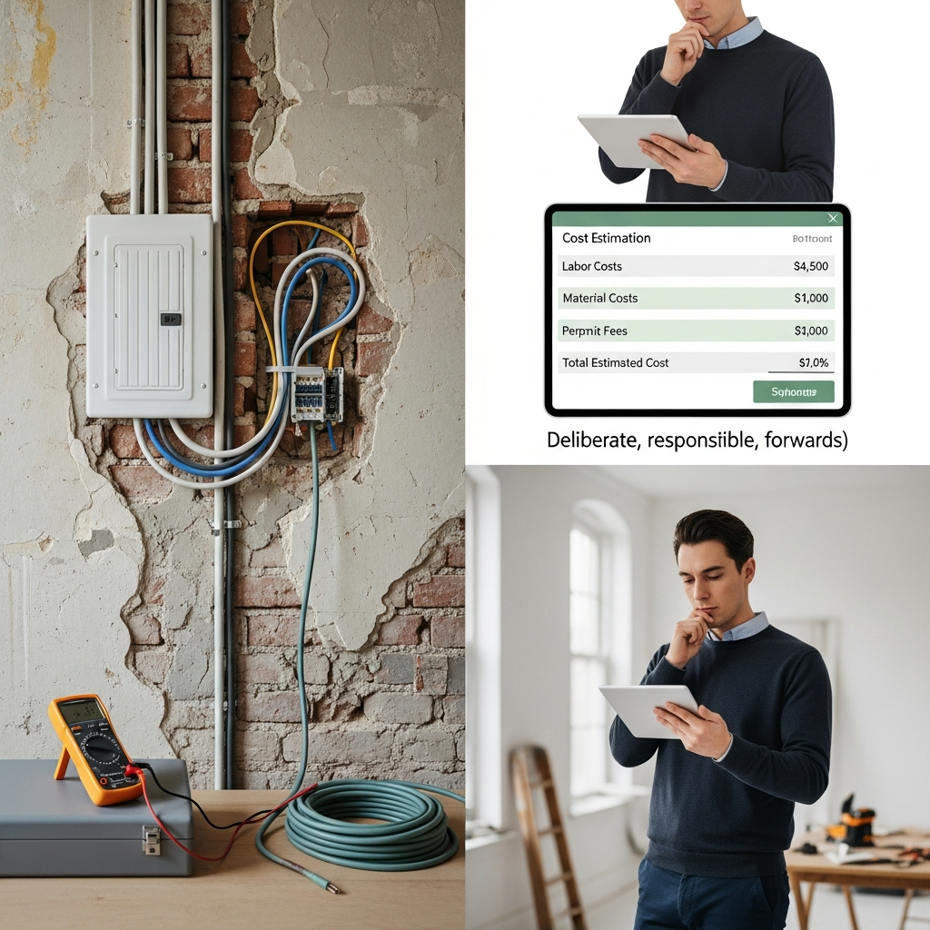 Comment évaluer les coûts de la rénovation électrique de votre maison