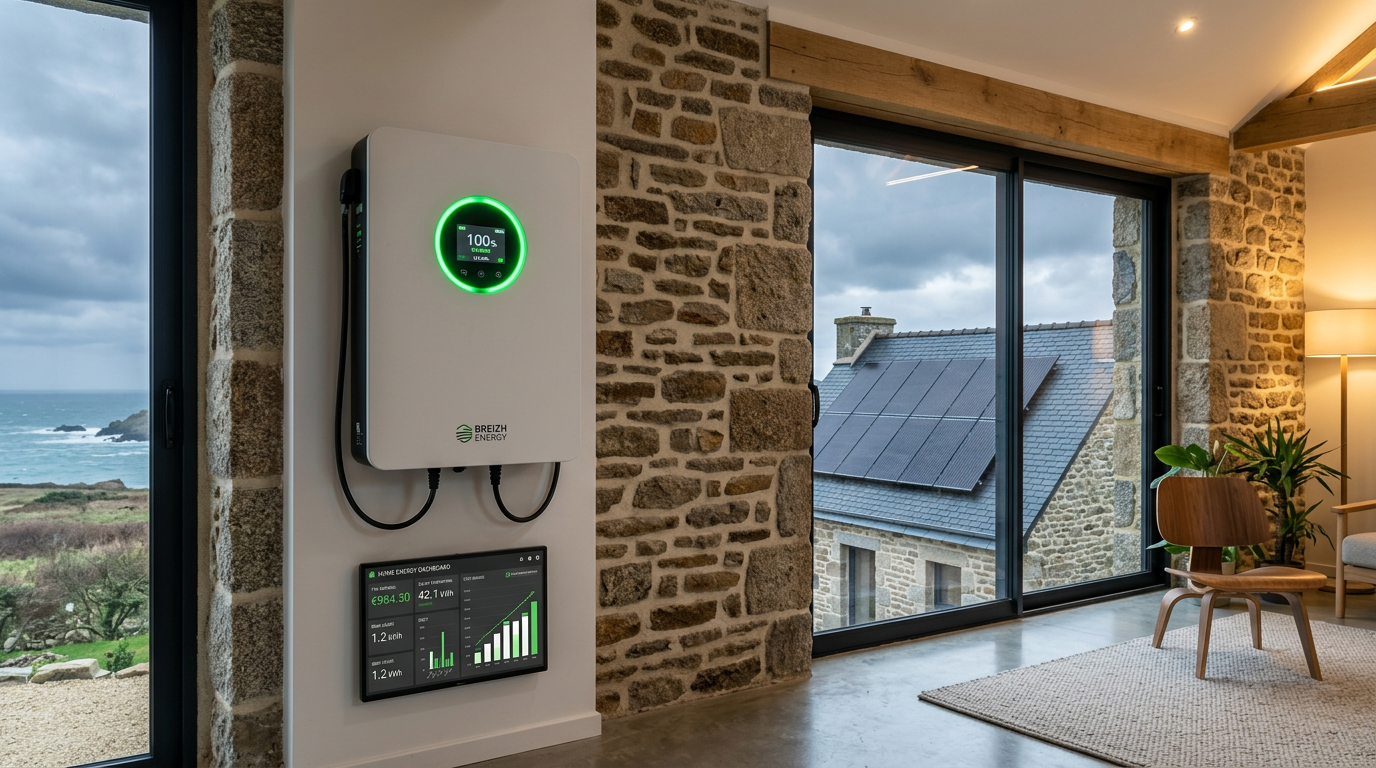 Batterie stockage solaire rentable Bretagne : la vérité en 2025