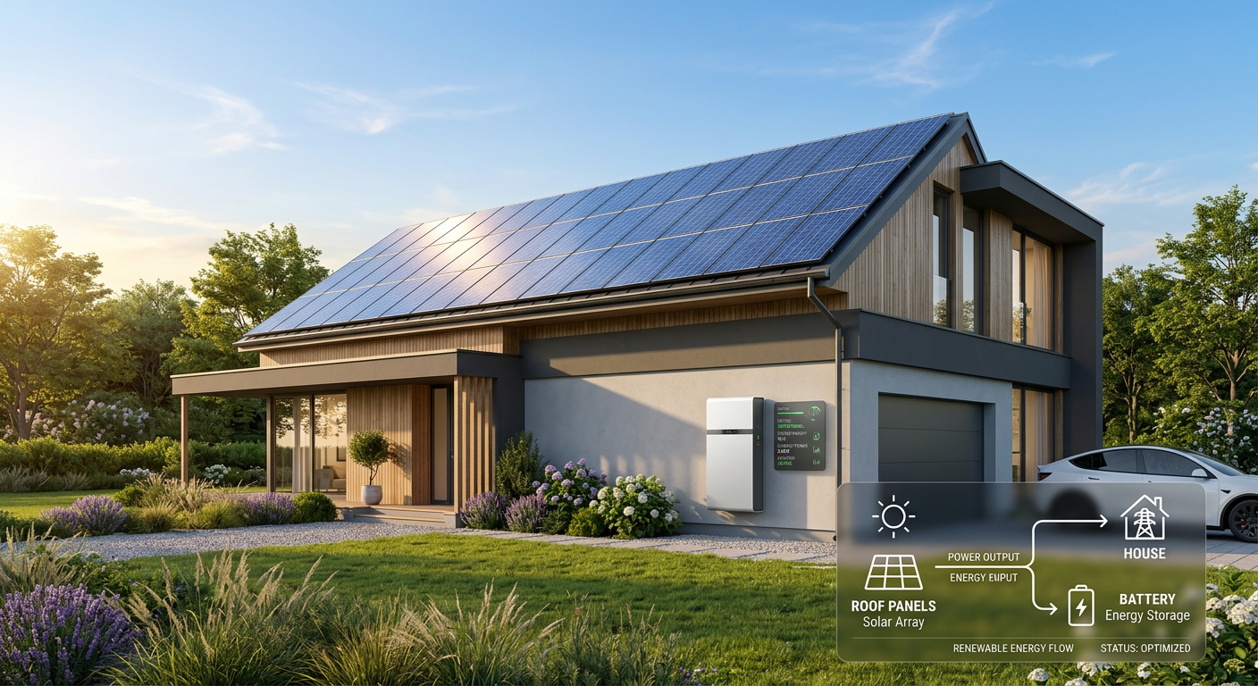 Quelle puissance kit solaire triphasé stockage choisir pour votre maison ?