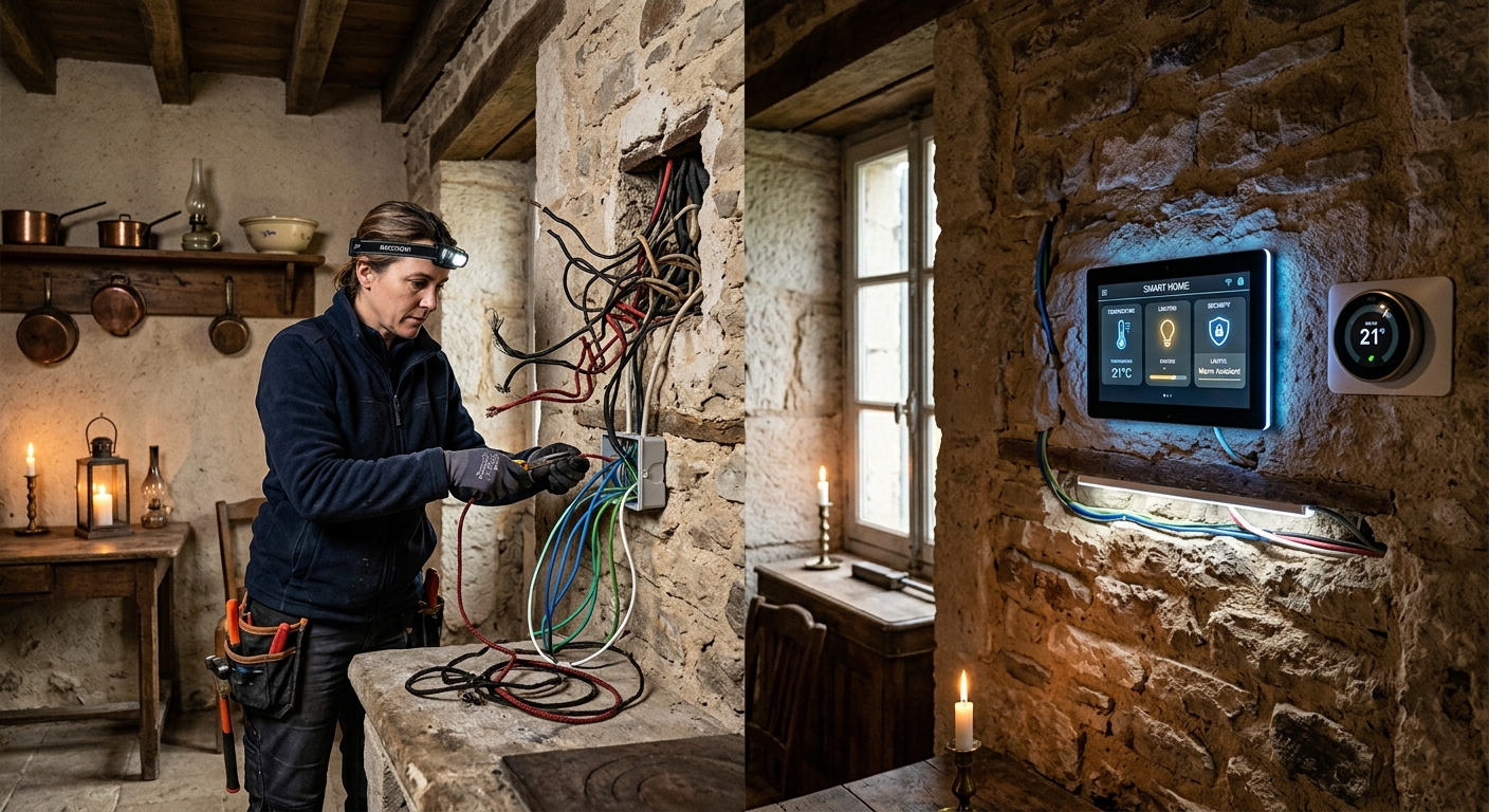Domotique maison ancienne installation : 7 vérités que personne ne vous dit