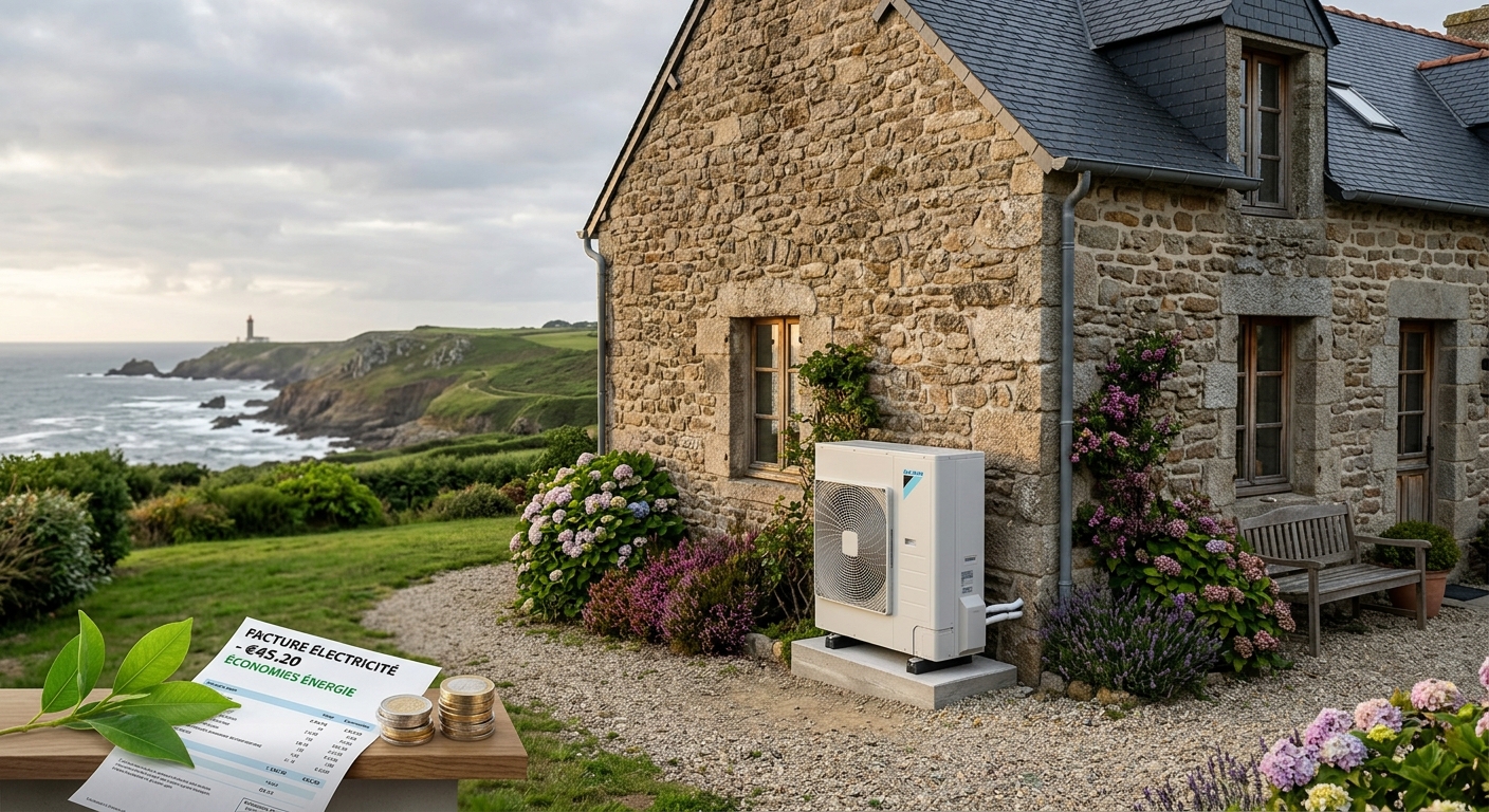 Pompe à chaleur air-eau Finistère : le guide honnête pour vraiment économiser