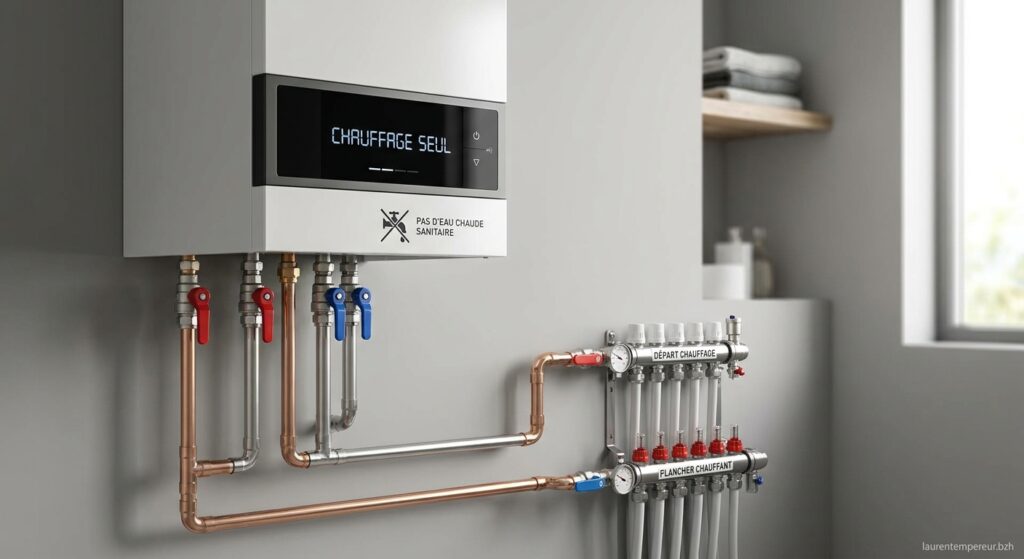 Chaudière gaz sans production d'eau chaude : la solution économique pour votre chauffage