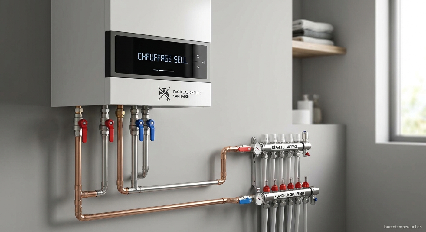 Chaudière gaz sans production d'eau chaude : la solution économique pour votre chauffage