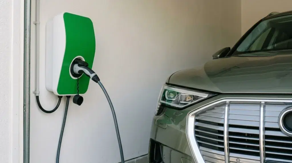 Borne de recharge Schneider : mono ou triphasé, réglable de 7 à 22 kW — le bon choix pour durer