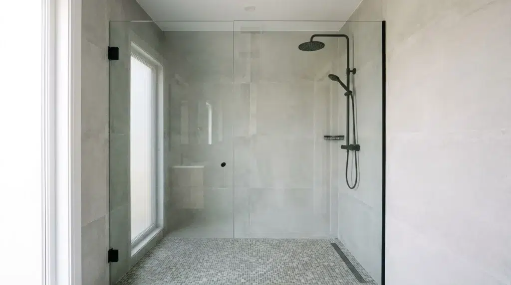 Prix d'une douche à l'italienne en 2026 : budget complet, du receveur au carrelage